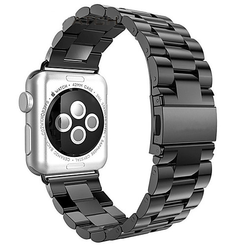 

Ремешок для часов для Apple Watch Series 4/3/2/1 Apple Современная застежка Металл / Нержавеющая сталь Повязка на запястье