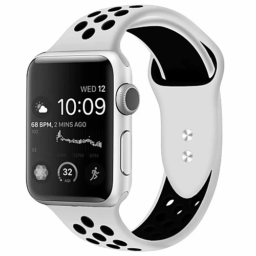 

Watch Band for Apple Watch Series 5/4/3/2/1 Apple Classic Buckle Silicone Wrist Strap