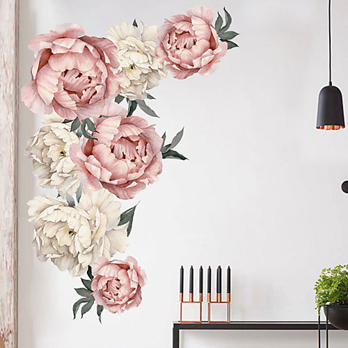 

Beautiful Flowers Wall Stickers - Plane Wall Stickers Transportation / Landscape Study Room / Office / Dining Room / Kitchen 45.566cm