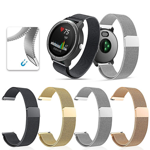 

Watch Band for Vivomove / Vivomove HR / Vivoactive 3 Garmin Sport Band / Milanese Loop Stainless Steel Wrist Strap