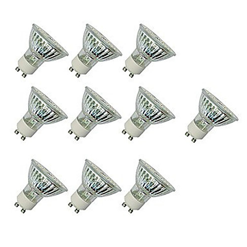

10pcs 4 W LED Spotlight 300 lm GU10 GU10 60 LED Beads SMD 2835 Decorative Warm White Cold White 220-240 V