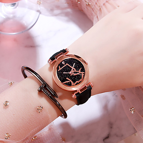 

Women's Quartz Watches Casual Fashion Black Blue Red TPU Chinese Quartz Blushing Pink Gray Purple New Design Casual Watch 1 pc Analog One Year Battery Life