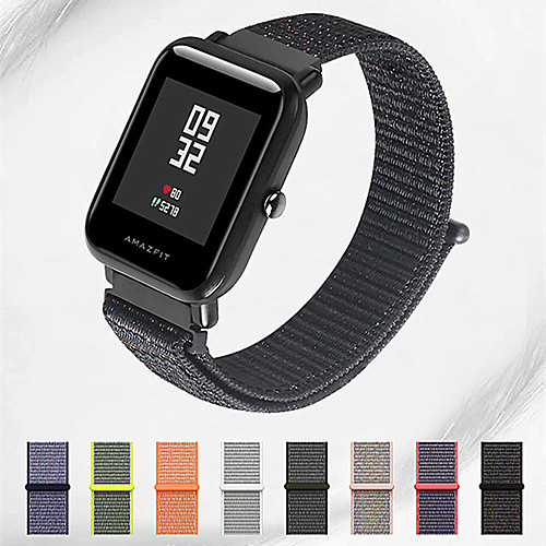 

Ремешок для часов для Huami Amazfit Bip Younth Watch Xiaomi Спортивный ремешок Нейлон Повязка на запястье