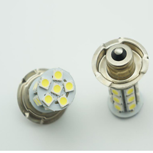 12V//24V DC P26 S 63 SMD LED White Motorbike Motorcycle Headlight Car Bulb Lamp