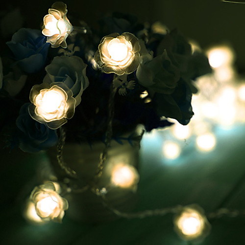 

10m String Lights 100 LEDs 1 set Warm White Decorative 220-240 V