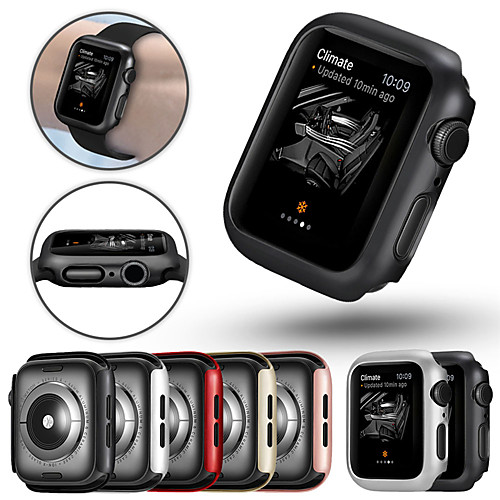 

Case For Apple Apple Watch Series 4/3/2/1 Super Thin Bumper Protector PC Hard Cover Lightweight Slim Shockproof Accessories Cover For Apple Watch Series 4