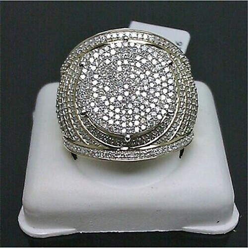

Women Band Ring Cubic Zirconia Classic Gold Gold Plated Joy Stylish 1pc 6 7 8 9 10 / Women's / Promise Ring