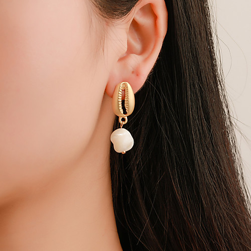 

Women's Earrings Holiday Wedding Birthday Romantic Earrings Jewelry Gold For Date Street Festival 1 Pair