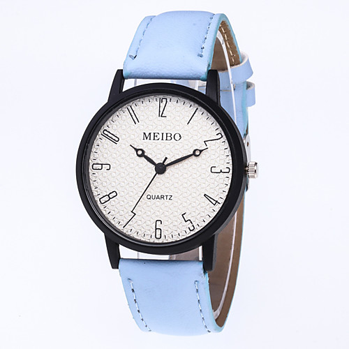 

Women's Quartz Watches Casual Fashion Black White Blue TPU Chinese Quartz Black Red Blushing Pink New Design Casual Watch 1 pc Analog One Year Battery Life