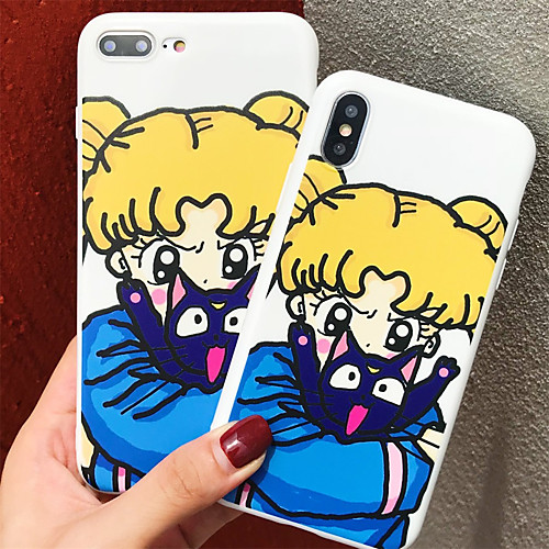 

Case For Apple iPhone XR / iPhone XS Max Pattern Back Cover Cartoon Soft TPU for iPhone X XS 8 8PLUS 7 7PLUS 6 6PLUS 6S 6S PLUS