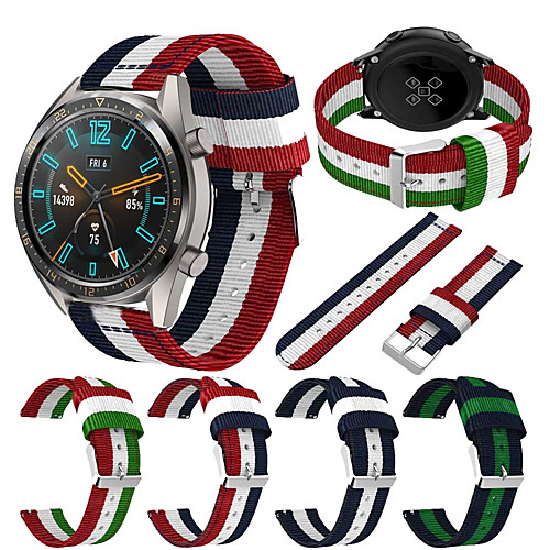 

Watch Band for Huawei Watch GT / Huawei Watch 2 Pro Huawei Sport Band Fabric / Nylon Wrist Strap