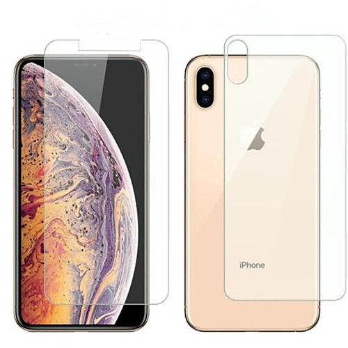 

защитная пленка для экрана Apple iPhone 6/7/8 / х / х / х макс макс iphone 6 plus / 6splus / 7plus / 8plus закаленное стекло 1 передняя панель&усилитель; задний протектор высокой четкости (HD) /