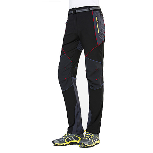 

Women's Hiking Pants Trousers Patchwork Summer Outdoor Windproof Quick Dry Breathable Stretchy Pants / Trousers Bottoms Purple Black Hunting Ski / Snowboard Fishing S M L XL XXL / Wear Resistance