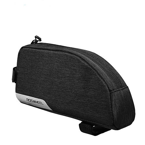 

ROSWHEEL 1 L Bike Frame Bag Top Tube Waterproof Heat Insulation Durable Bike Bag Cloth 300D Polyester Bicycle Bag Cycle Bag Cycling Road Bike Mountain Bike MTB Outdoor