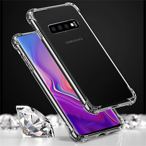 

Case For Samsung Galaxy S9 / S9 Plus / S8 Plus Shockproof / Transparent Full Body Cases Solid Colored Soft TPU