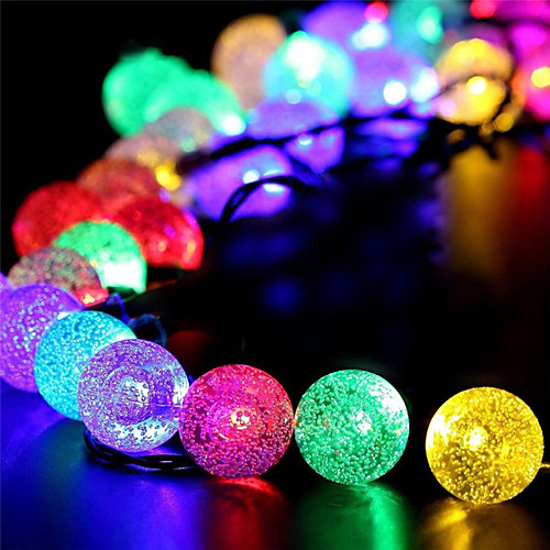 

Outdoor Solar String Light LED Solar Garden Light 1 set LED Lantern Solar Light String Outdoor String Lights 50m 500 Light Bubble Ball Outdoor Waterproof Light Garden Decoration Light