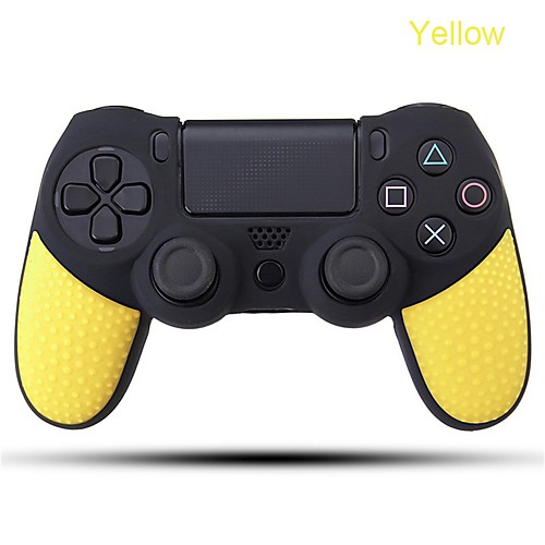 

Playstation 4 Controller Non-slip Silicone Case with Thumb Handle Cover Game Controller Case Protector For PS4