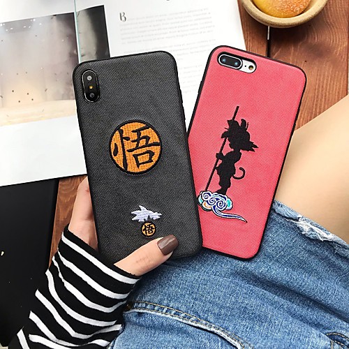 

Case For Apple iPhone XS / iPhone XR / iPhone XS Max Pattern Back Cover Cartoon Hard Textile / PC