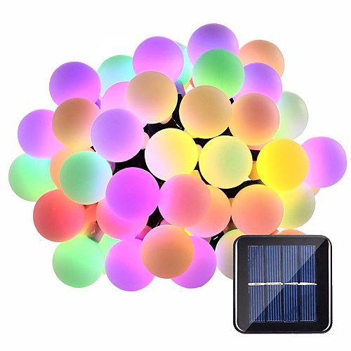 

Outdoor Solar String Light LED Solar Garden Light 15m String Lights Outdoor String Lights 100 LEDs 1Set Mounting Bracket 1 set Warm White RGB White Waterproof Solar Creative Solar Powered