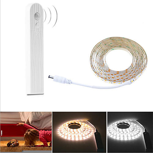 

1pc 1.5 W 1320 lm 60 LED Beads Motion Sensor Under Cabinet Lighting LED Cabinet Lights Warm White Cold White 5 V Cabinet Home Office Children's Room RoHS CE Certified