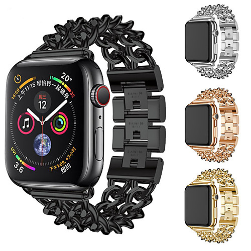 

Ремешок для часов для Apple Watch Series 4 Apple Современная застежка Металл / Нержавеющая сталь Повязка на запястье