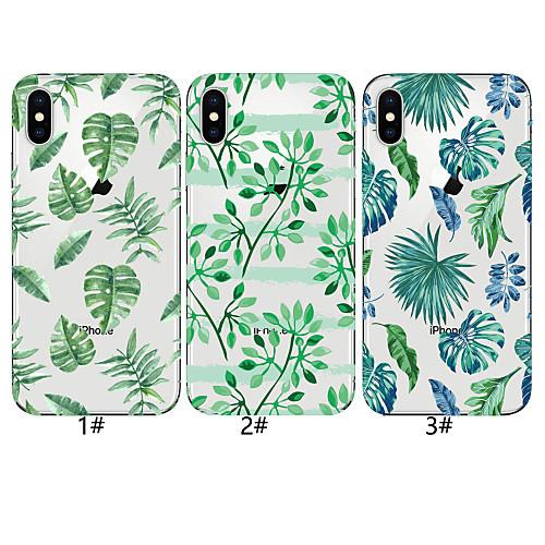 

Case For Apple iPhone XR / iPhone XS Max Pattern Back Cover Tree Soft TPU for iPhone 6 6 Plus 6s 6s plus 7 8 7 plus 8 plus X XS