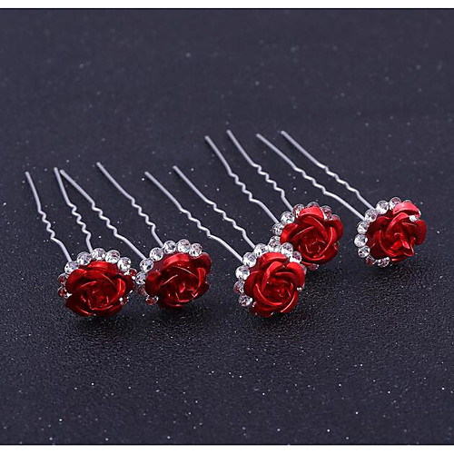 

Alloy Tiaras / Headdress / Headpiece with Glitter 1pc Wedding / Party / Evening Headpiece