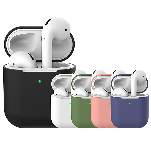 

Protective Cover Case Simple Colorful Apple Airpods 2 Shock Proof Scratch-proof Full Body Silicone / Silica Gel / Silicon