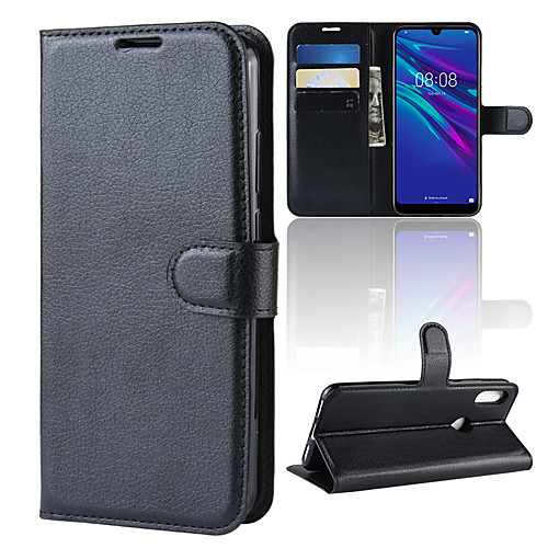 

Case For Huawei Huawei P Smart Plus / Huawei P Smart 2019 / Huawei Y9 (2018)(Enjoy 8 Plus) Wallet / Card Holder / Flip Full Body Cases Solid Colored Hard PU Leather