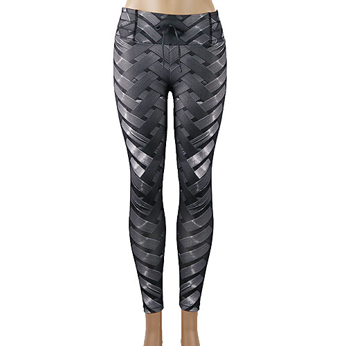 

Women's High Waist Yoga Pants Tights Leggings Tummy Control Butt Lift Moisture Wicking Amethyst Green Black Fitness Gym Workout Running Winter Summer Sports Activewear High Elasticity Skinny