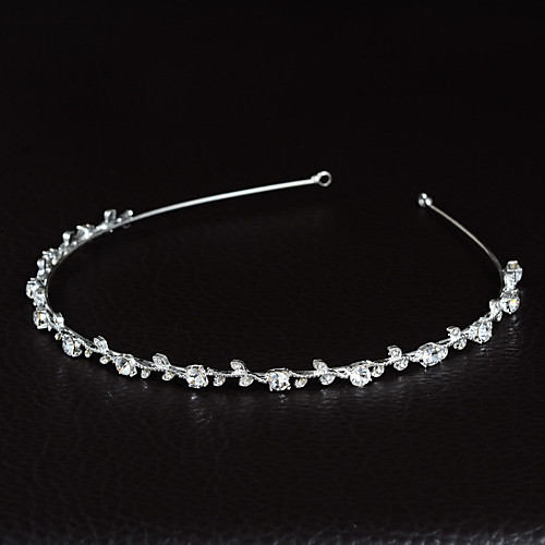 

Crystal / Alloy Headbands with Crystal / Faux Pearl 1 PC Wedding / Special Occasion Headpiece