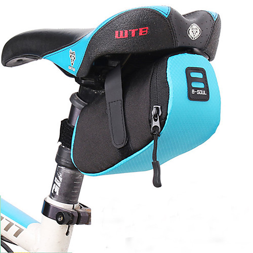 

B-SOUL 0.5 L Bike Saddle Bag Waterproof Portable Durable Bike Bag Terylene Bicycle Bag Cycle Bag Cycling Road Bike Mountain Bike MTB Outdoor