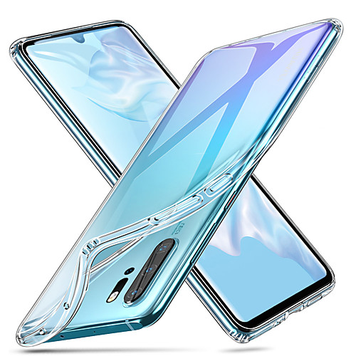 

Case For Huawei Huawei P20 / Huawei P20 Pro / Huawei P20 lite Shockproof / Ultra-thin / Transparent Back Cover Solid Colored Soft TPU / P10 Plus / P10 Lite / P10