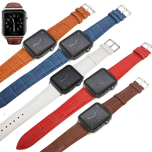 

Watch Band for Apple Watch Series 4/3/2/1 Apple Modern Buckle Genuine Leather Wrist Strap
