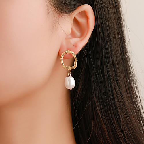 

Women's Earrings Holiday Wedding Birthday Romantic Earrings Jewelry Gold For Date Street Festival 1 Pair