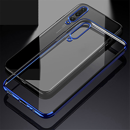 

Case For Huawei Huawei P20 / Huawei P20 Pro / Huawei P20 lite Plating / Transparent Back Cover Solid Colored Soft TPU