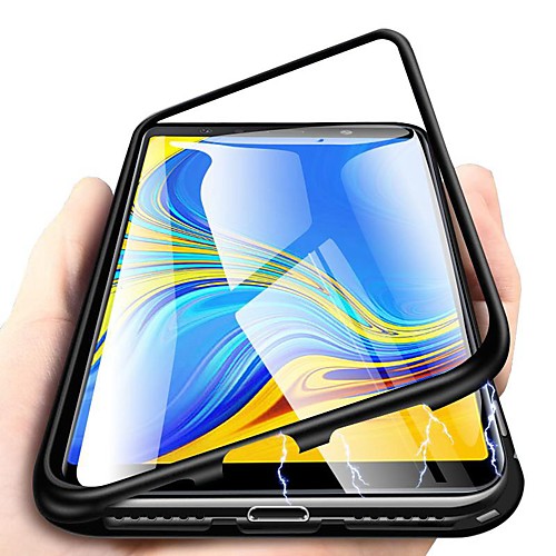 

Magnetic Case For Samsung Galaxy Note 10 Plus / M10(2019) / J6 Plus 360-degree Single Side Tempered Glass Metal Phone Fundas Cover Magnet Cases for Samsung M20/M30/Note 9/Note 8 / J4 Plus / J8 (2018)