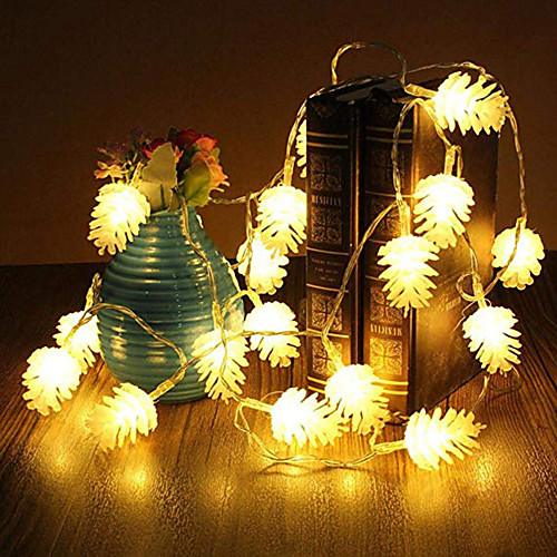 

3m String Lights 20 LEDs 1 set Warm White RGB White Creative Party Decorative USB Powered