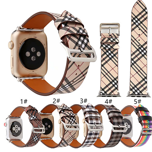 

Smartwatch Band for Apple Watch Series 4/3/2/1 Apple Leather Fashion Soft Strap