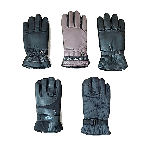 

Full Finger Unisex Motorcycle Gloves Leather Warm