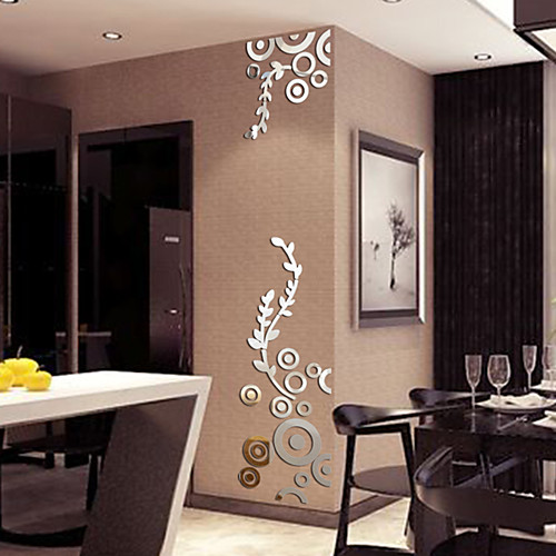 

Floral / Botanical / 3D Wall Stickers 3D Wall Stickers / Mirror Wall Stickers Decorative Wall Stickers, Special Material Home Decoration Wall Decal Wall Decoration 1pc / Washable