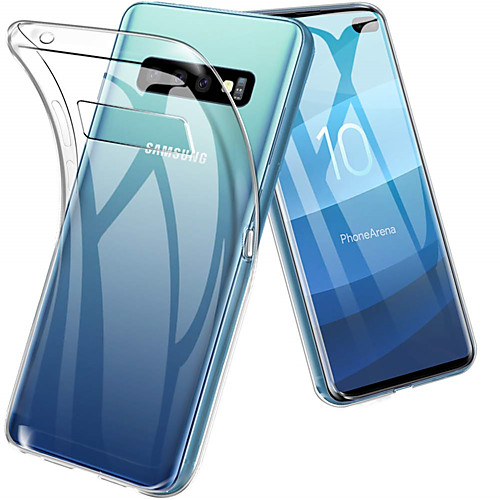 

Case For Samsung Galaxy S9 / S9 Plus / S8 Plus Shockproof / Ultra-thin / Transparent Back Cover Solid Colored Soft TPU