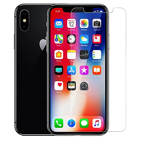 

Защитная плёнка для экрана для Apple iPhone XS / iPhone XR / iPhone XS Max Закаленное стекло 10 ед. Защитная пленка для экрана HD / Уровень защиты 9H / Взрывозащищенный