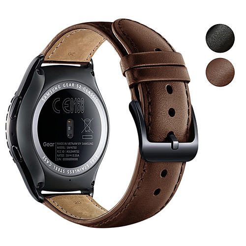 

Smart Watch Band for Garmin 1 pcs Sport Band Genuine Leather Replacement Wrist Strap for Vivomove Vivomove HR Vivoactive 3