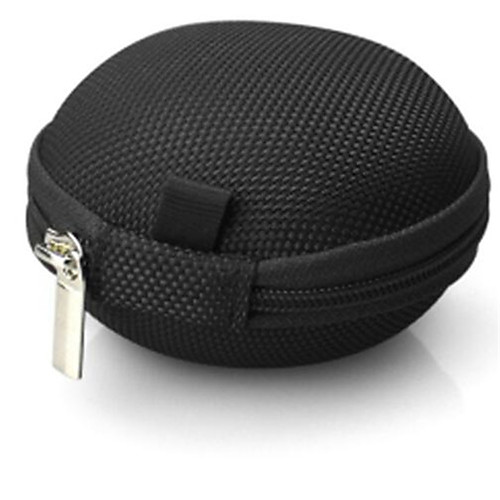 

1 pc Colorful Portable Mini Zipper Round Hard Storage Case Bag for Earphone SD TF Cards Beautiful Gift Charms Suppion