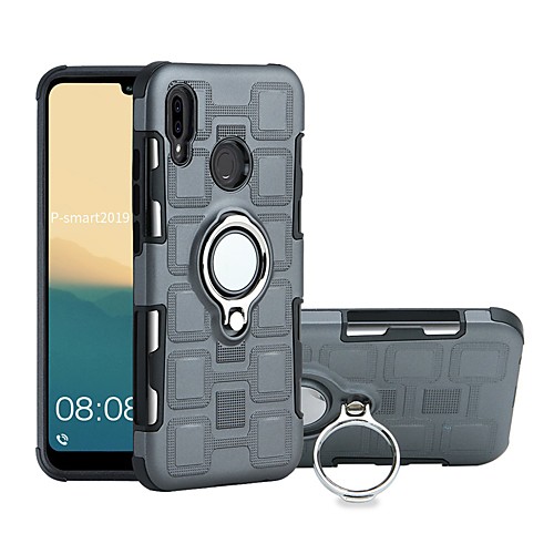

Case For Huawei Huawei P Smart 2019 / Huawei Y6 (2019) Shockproof Back Cover Solid Colored Hard Plastic
