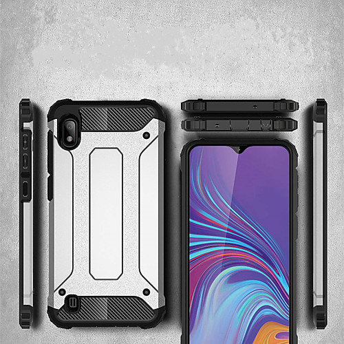 

Case For Samsung Galaxy Galaxy A7(2018) / Galaxy A9(2018) / Galaxy A10(2019) Shockproof Full Body Cases Solid Colored Hard PC
