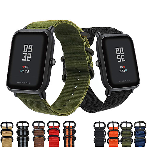 

Watch Band for Huami Amazfit Bip Younth Watch Xiaomi Sport Band Fabric / Nylon Wrist Strap