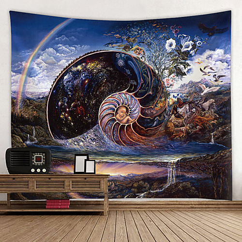 

Garden Theme / Classic Theme Wall Decor 100% Polyester Modern Wall Art, Wall Tapestries Decoration