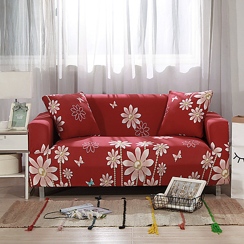

Sofa Cover Couch Cover Furniture Protector printed Soft Stretch Sofa Slipcover Super Strechable Cover Fit for Armchair/Loveseat/Three Seater/Four Seater/L shaped sofa